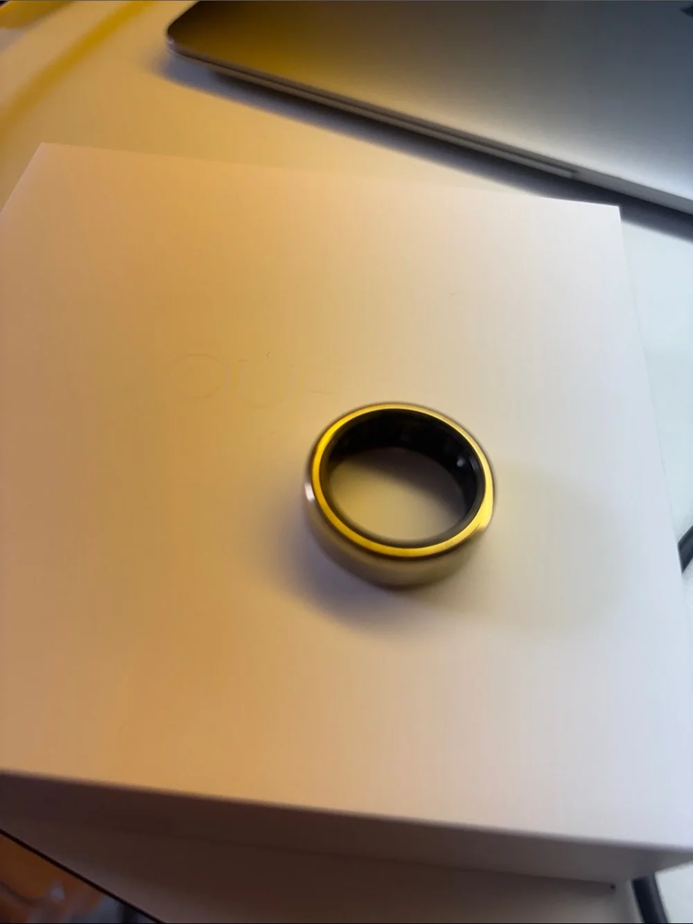 スマートフォン・携帯電話 OURA RING3 GOLD 9サイズ